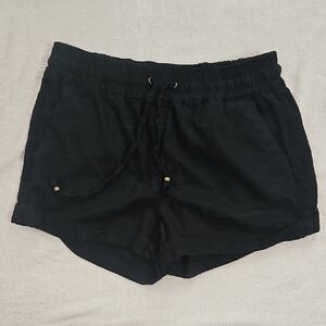 Love Tree Shorts Black Women's Medium